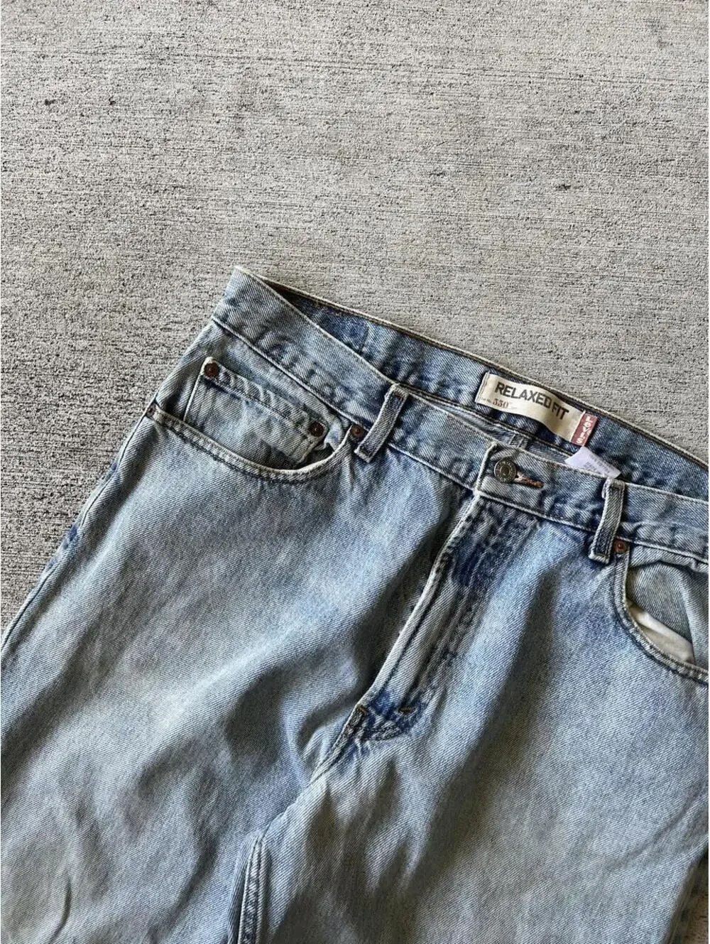 Levis drag light wash
